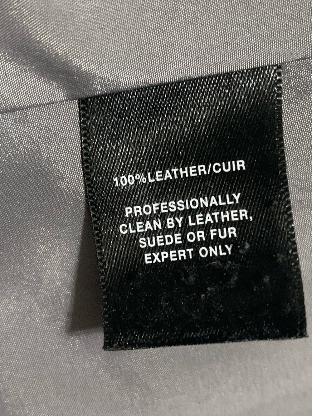 Lafayette 148 Butter Soft 100% Gray Leather Jacket size 8 - Picture 7 of 12